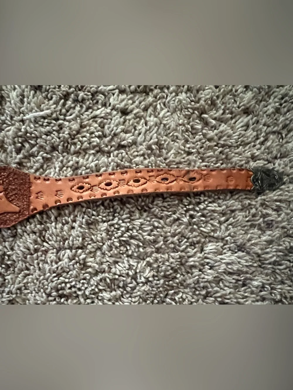 Hand Crafted hand‑tooled leather